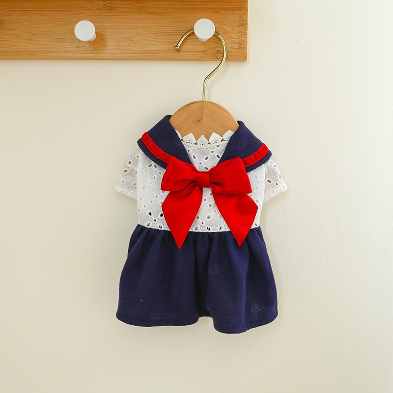 PETCIRCLE Koerariided Meremehekleit suure kaarega väikesele koerale Kutsikas Lemmikkass Kõik aastaajad Lemmikloom armas kostüüm Lemmikloomariided Koera seelik