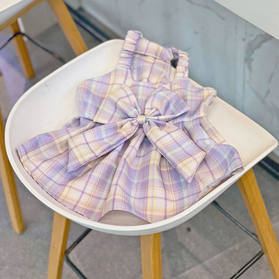 Ρούχα για κατοικίδια 2022 Χοντρό φόρεμα σκυλιών για σκύλους Φούστα φλοράλ γαλλικά μπουλντόγκ φορέματα σκυλιών Μεσαία μεγάλα ρούχα για σκύλους Φόρεμα με ρούχα