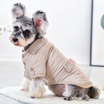 Γαλλικό μπουφάν μπουλντόγκ για ρούχα για σκύλους Αδιάβροχο χειμωνιάτικο παλτό σκυλιών για κατοικίδια Puppy Red Cream XXXL για μικρά κουτάβια ζώα Chihuahua Pugs