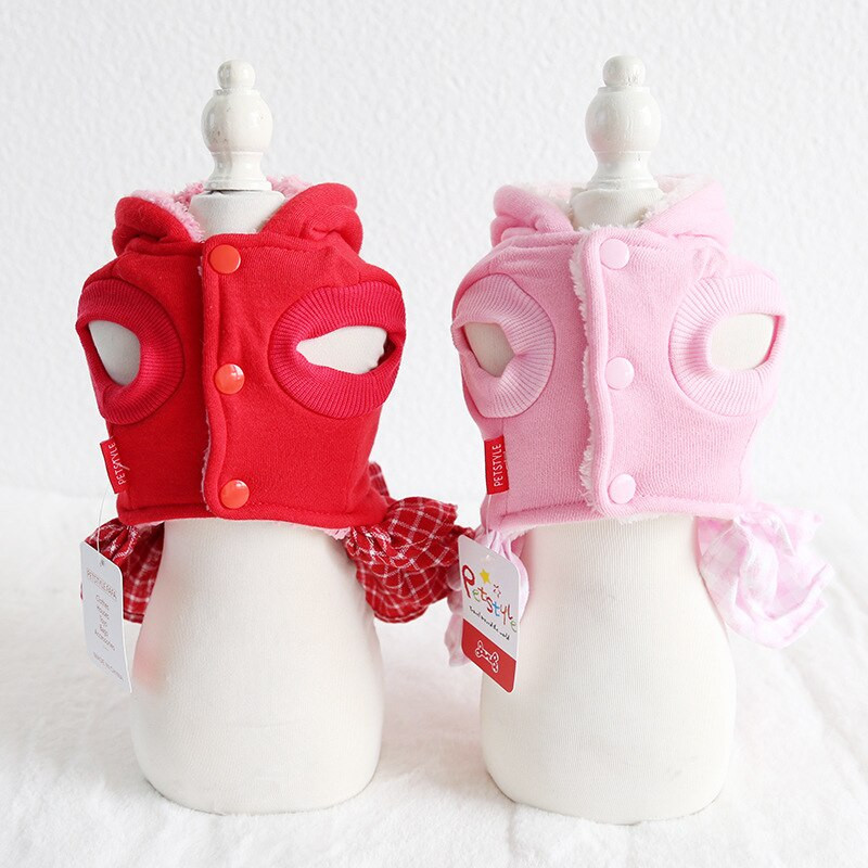 V predaji zajačie šaty pre malého psa jeseň/zima roztomilé uši XS SM domáce zvieratá oblečenie pre mačku malé zvieratká čivavy potreby