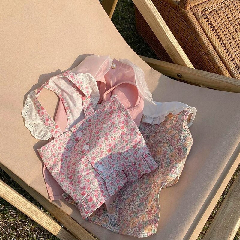 Rochie de trandafir pentru animale de companie Cățeluș Haine drăguță Fusta subțire de pluș Rochie de vară Bichon Haine populare pentru câini Articole pentru animale de companie