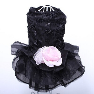 Câini Pisici Rochie de mireasă Tutu Flori Dantela Design Pet Cățeluș Fusta Rochii Îmbrăcăminte de petrecere