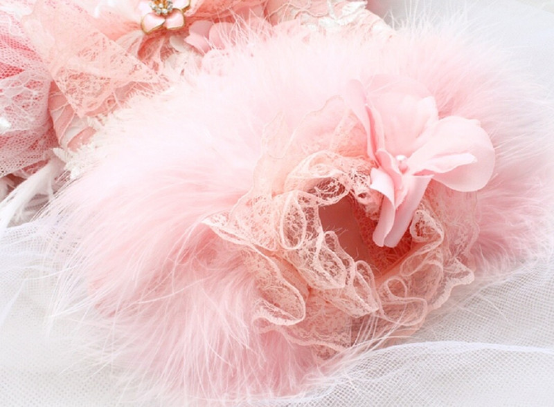 Käsitsi valmistatud koerariided Roosa luik Lemmikloomatarbed Printsessikleit Luksuslik sulgedega pitsseelik Imeilus Tutu ühes tükis puudel Yorkie