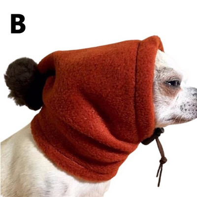 Nova topla kapa za kućne ljubimce, ležerna kapa s leopard printom, podesiva kapa za pse s krznenom loptom, zimska modna kapa za zabavu, kapa za cosplay poklon