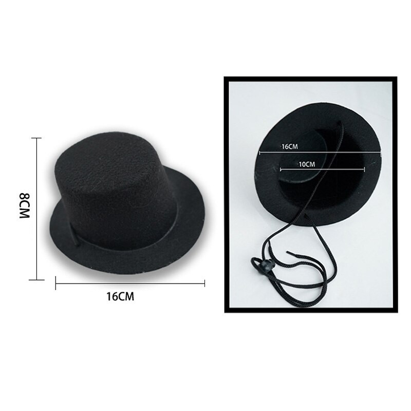 Δωρεάν αποστολή Dog Hat Dogs Cat Wedding Party Καπέλα τζέντλεμαν Καπέλα για μικρομεσαίους σκύλους Γάτες Καπέλα Αξεσουάρ για κατοικίδια Κορυφαία καπέλα