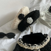 Κορεάτικο καπέλο κατοικίδιων για μικρόσωμο σκύλο με ασορτί υφαντό καπέλο Αξεσουάρ για κατοικίδια για σκύλους γάτα Καπέλο σκύλου