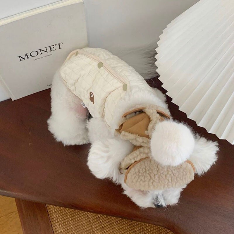 Zimska topla kapa za pse od flisa Luksuzna kapa za pse Podesiva kapa za štene za male srednje pse Dodaci za šnaucere Predmeti za kućne ljubimce