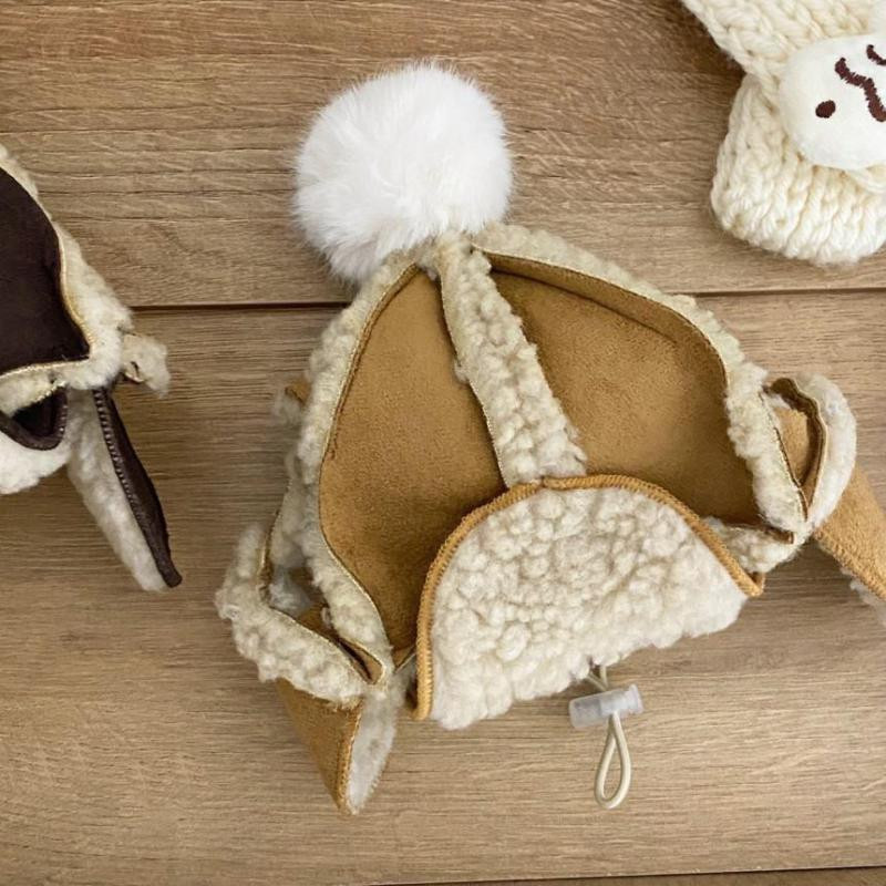 Zimska topla kapa za pse od flisa Luksuzna kapa za pse Podesiva kapa za štene za male srednje pse Dodaci za šnaucere Predmeti za kućne ljubimce