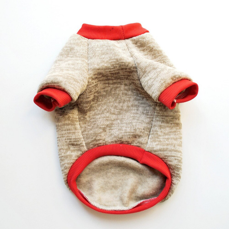 Falala šilti drabužiai šuniui šuniuko striukė kačių vilnos drabužiai šunų megztiniai žieminiai šunų paltai drabužiai mažiems šunims Čihuahua XS-L