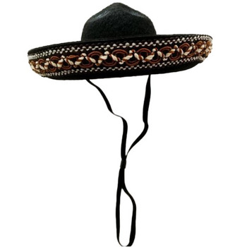 Mini Pet Dog Sun Hat Beach Party Straw Hat Dog Καπέλο μεξικάνικο στυλ για σκύλους και γάτες Διασκεδαστικό ψάθινο καπέλο Sombrero Αξεσουάρ γενεθλίων