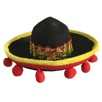Mini Pet Dog Sun Hat Beach Party Straw Hat Dog Καπέλο μεξικάνικο στυλ για σκύλους και γάτες Διασκεδαστικό ψάθινο καπέλο Sombrero Αξεσουάρ γενεθλίων