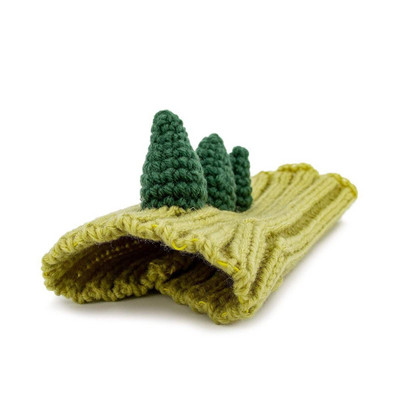 Αστείο καπέλο για γάτα Πλεκτό καπέλο Φόρεμα στολή για κατοικίδιο καπέλο Χριστουγεννιάτικο Cosplay Ζεστό καπέλο για σκύλους Καπέλα Αξεσουάρ για κουτάβι γάτα