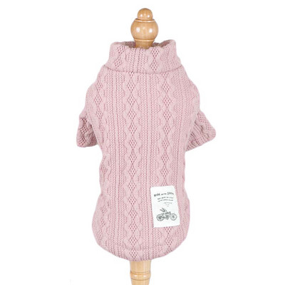 Klassikaline soliidne taksi kampsun, soojad talveriided väikestele koertele Chihuahua džemprid, kootud, heegeldatud väikese koera kampsunist kassi kostüüm