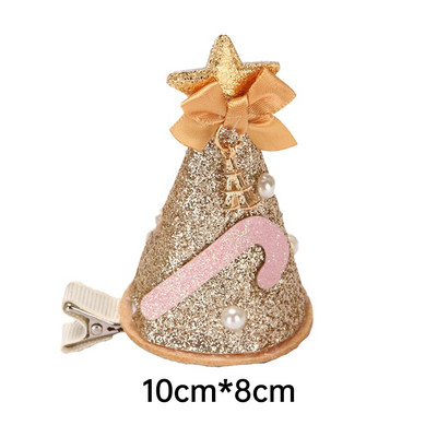 Kalėdų kačių ir šunų kepurė Naminių gyvūnėlių galvos apdangalai Kalėdų drabužių priedai Šventiniai reikmenys naminiams gyvūnėliams Priedai šunų kepurės