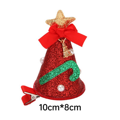 Kalėdų kačių ir šunų kepurė Naminių gyvūnėlių galvos apdangalai Kalėdų drabužių priedai Šventiniai reikmenys naminiams gyvūnėliams Priedai šunų kepurės