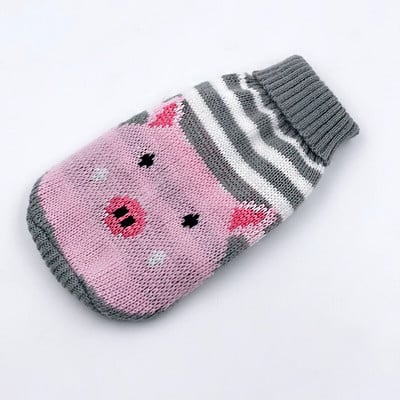 Kootud koera kampsun Kassi koera riided soojad riided kassidele Chihuahua Yorki koera kutsikas talveriided kostüüm mantel Vest jakk