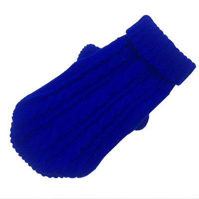 Πουλόβερ σκύλου Ζεστά ρούχα για σκύλους γάτας για μικρούς μεσαίους μεγάλους σκύλους Μάλλινες στολές μαλακό παλτό Chihuahua Bulldog πλεκτά ρούχα για κουτάβι