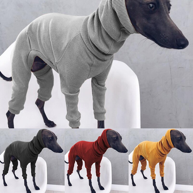 Naminių gyvūnėlių striukė Drabužiai Ilgas Seilinukas Uždaryti Prigludęs su gobtuvu Vienspalvis Naminiai Paltai Rudens žiemos Drabužiai šunims Keturkojų Šunų Megztinis