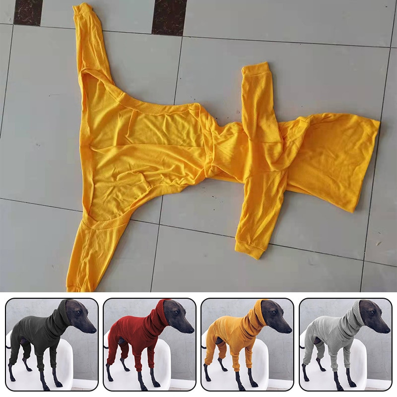 Naminių gyvūnėlių striukė Drabužiai Ilgas Seilinukas Uždaryti Prigludęs su gobtuvu Vienspalvis Naminiai Paltai Rudens žiemos Drabužiai šunims Keturkojų Šunų Megztinis