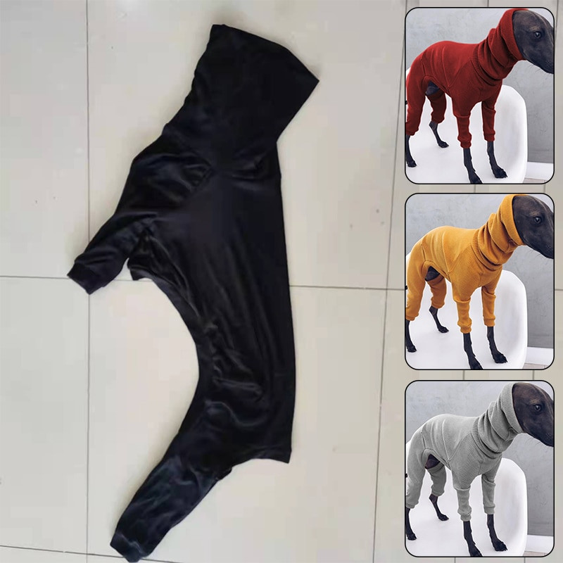 Naminių gyvūnėlių striukė Drabužiai Ilgas Seilinukas Uždaryti Prigludęs su gobtuvu Vienspalvis Naminiai Paltai Rudens žiemos Drabužiai šunims Keturkojų Šunų Megztinis