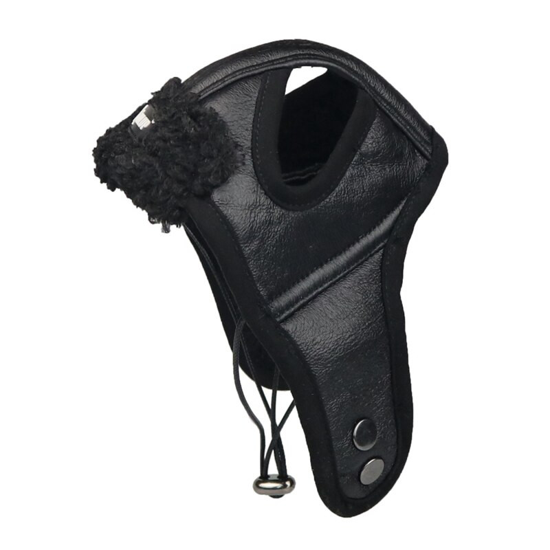 Naminio šuns kepurė žieminė šilta kepurė šunų kačių galvos apdangalai Aviator Cosplay priedai lauko apsauga nuo šalčio kepurė