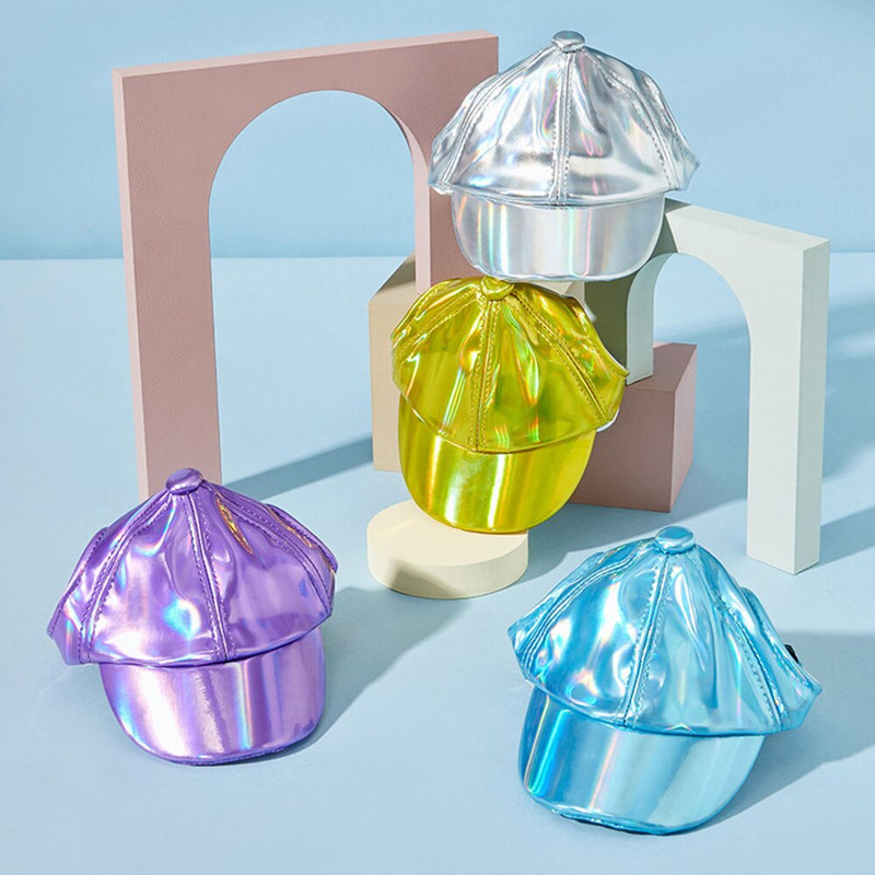 Čiapky pre psov Módna baseballová čiapka pre psov, vodotesná PU šteňa, nastaviteľná čiapka pre domáce zvieratá, vonkajší slnečný klobúk, cestovná športová čiapka s otvormi pre uši