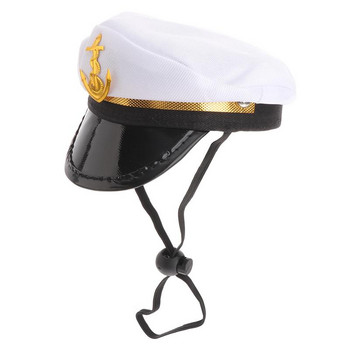 Κοστούμια κατοικίδιων Cosplay Στολή σκύλου με καπέλο γάτας Απόκριες αστυνομικός πειρατής καπετάνιος Καπέλο κεφαλής για πάρτι για κατοικίδια για κουτάβι γάτα