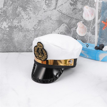 Κοστούμια κατοικίδιων Cosplay Στολή σκύλου με καπέλο γάτας Απόκριες αστυνομικός πειρατής καπετάνιος Καπέλο κεφαλής για πάρτι για κατοικίδια για κουτάβι γάτα