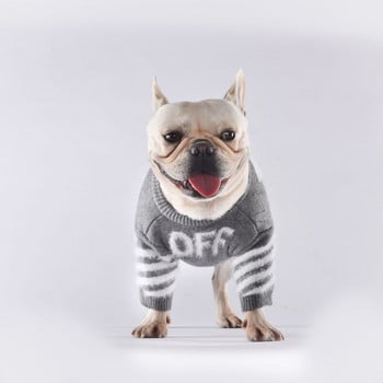 DUOMASUMI Гъвкави модни дрехи за малки кучета за котка Коки Пудел Померан Шнауцер Теди Дрехи за домашни любимци Пуловери за кучета