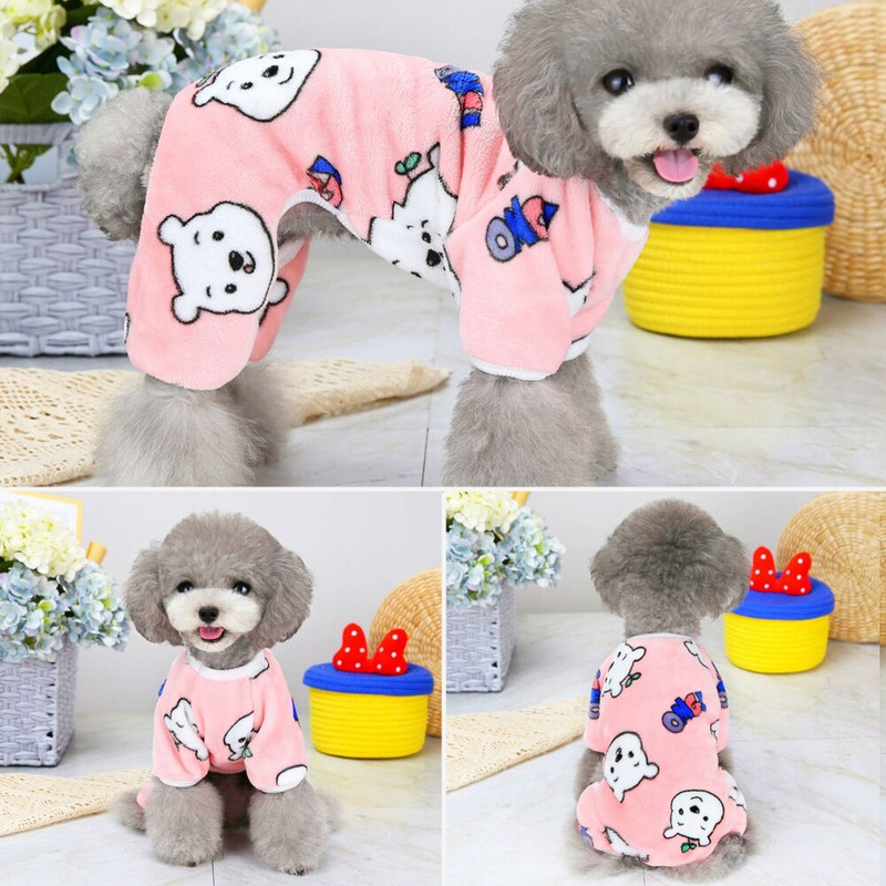 Drabužiai naminiams gyvūnėliams Minkšti šilti vilnoniai šunys Keturkojai rūbai mažiems naminiams šunims Šuniukams Katėms Drabužiai Kapišonai Šunims Aksesuarai