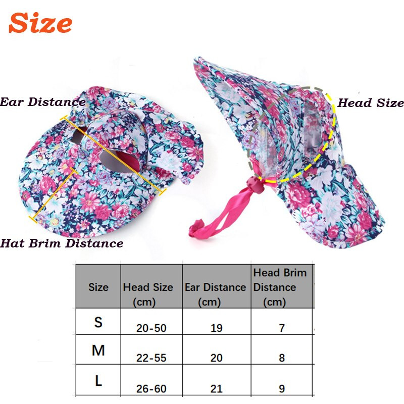 Lemmiklooma koera kassi müts Retro lilleline suvine lemmikloomavisiiri müts Reguleeritav elegantne päikesemüts kutsikate hooldamiseks kleit üles müts Lemmikloomatarbed
