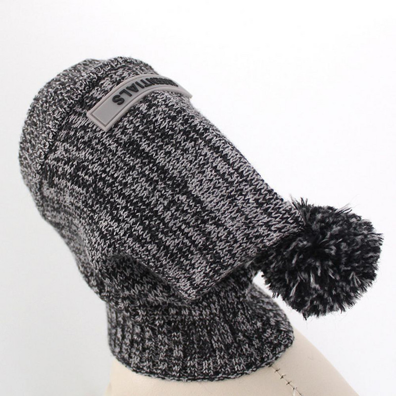 Malá kožušinová loptička pre domáce zvieratá, teplá čiapka so šnúrkou, nastavovacia čiapka, roztomilá zimná čiapka pre psov, flísová čiapka na šteniatko, vonkajšia ochranná čiapka proti chladu, pokrývka hlavy pre psov