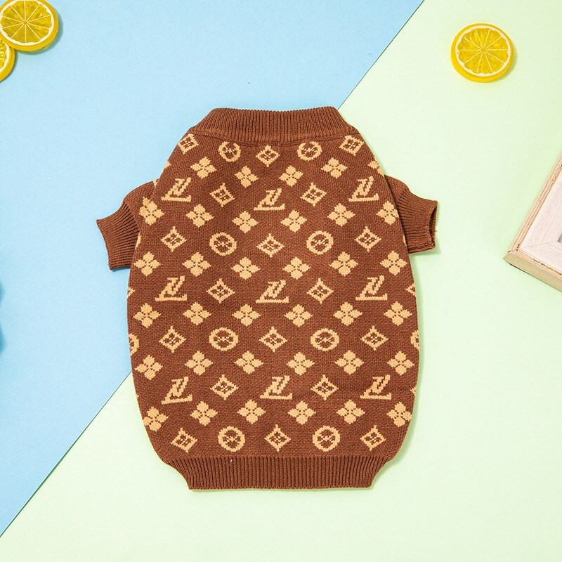 Pulover pentru animale de companie îmbrăcăminte pentru câini atmosferă de lux moda toamna și iarna îngroșat îmbrăcăminte caldă respirabilă pentru animale de companie