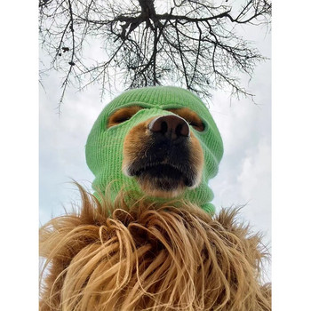 Забавни кучешки костюми за големи кучета Ски маска Кучешки шапки за кучета Аксесоари за шлем за домашни кучета Разбойник Консумативи за косплей
