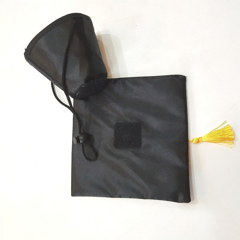 Čierne promócie pre domáce zvieratá, promócie pre psy a mačky, promócie so žltým strapcom na promócie, sviatočné párty, kostýmy pre domáce zvieratá, doplnky