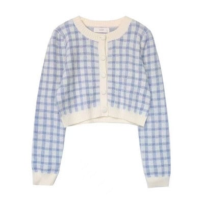 Zimný sveter, ružový, mriežkovaný, modrý, mriežkovaný, teplý sveter pre psa a mačku, štýlový dizajnérsky sveter pre psa, bradáč