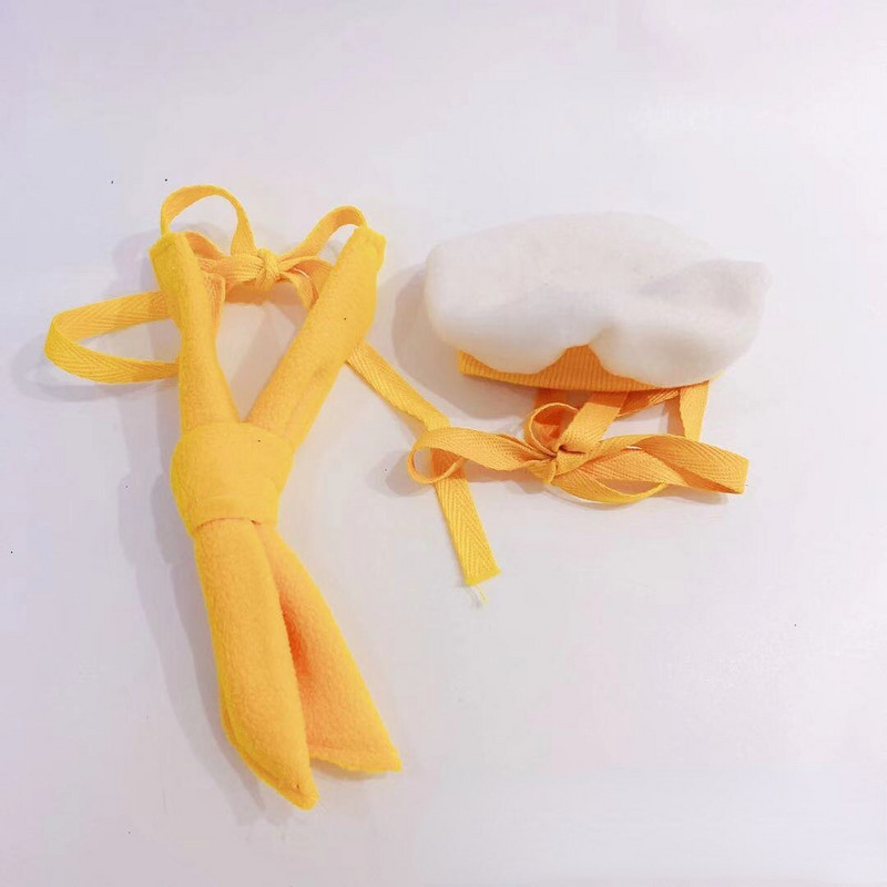 Lemmikloomade toiduvalmistamine Kuningamüts peakoka mütsi komplekt Kassi koera ümberkujundamiskleit armas fotodekoratsioon müts Koera kostüüm koera müts Lemmikloomatarvikud