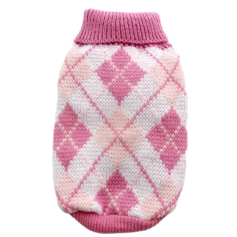 Câine Pisică Argyle Pulover Hanoră pentru animale de companie Jachetă Cățeluș Jachetă Toamnă/Iarnă Îmbrăcăminte 5 culori 6 mărimi