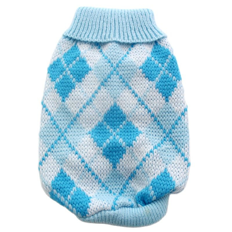 Câine Pisică Argyle Pulover Hanoră pentru animale de companie Jachetă Cățeluș Jachetă Toamnă/Iarnă Îmbrăcăminte 5 culori 6 mărimi