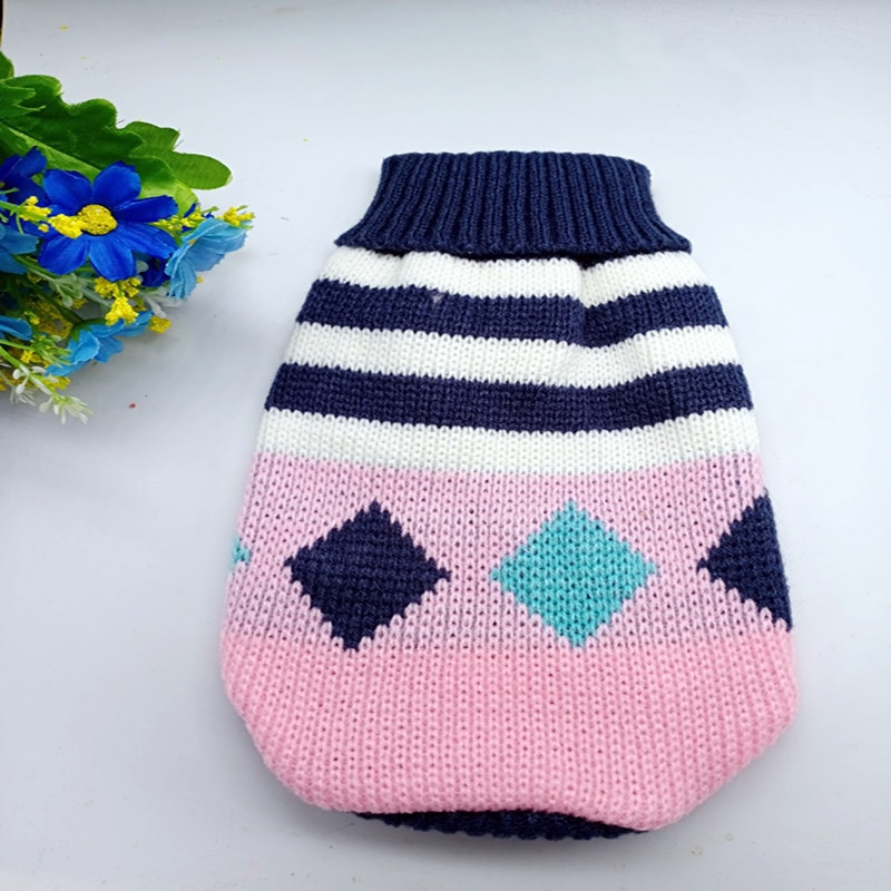Zimné oblečenie pre psov s kreslenými postavičkami, teplý vianočný sveter pre malé a stredné psy, mačky, pletený sveter, bunda pre šteniatka, oblečenie pre domáce zvieratá, veľkosť S-3XL