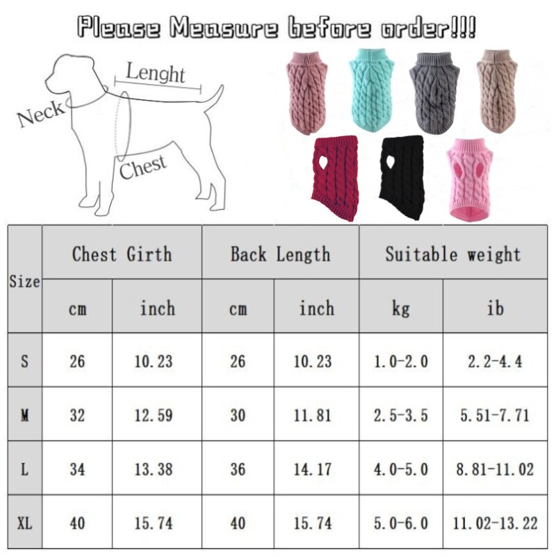 Šilti žieminiai drabužiai mažiems ir vidutiniams šunims Naminiai daiktai Naminiai medvilniniai megztiniai šunims Katės paltas Striukė Labradoro čihuahua Yorkie drabužiai