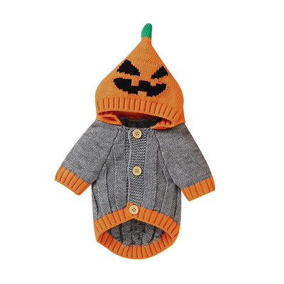 Zimný sveter pre psov, vianočné teplé oblečenie pre psov pre malých a stredných psov, pletený kabát, roztomilý sveter pre mačky, kostým pre domáce zvieratá na Nový rok