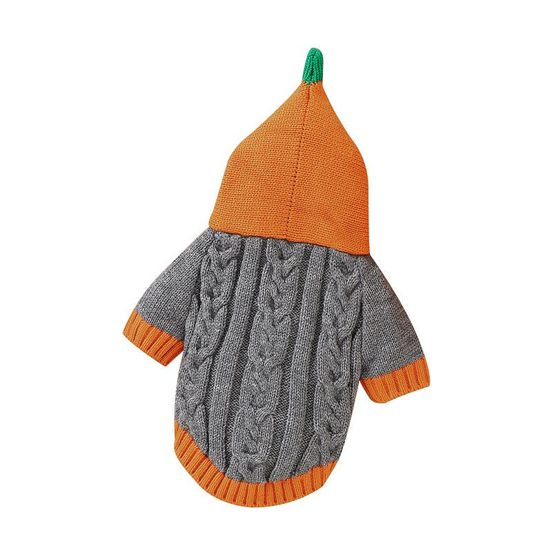 Zimný sveter pre psov, vianočné teplé oblečenie pre psov pre malých a stredných psov, pletený kabát, roztomilý sveter pre mačky, kostým pre domáce zvieratá na Nový rok