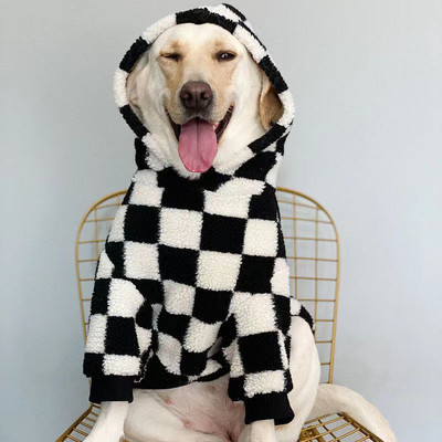 Haina mare pentru câini, de iarnă, de designer, jachetă caldă de modă de lux pentru câini Golden Retriever Albastru Ropa Para Perro Invierno