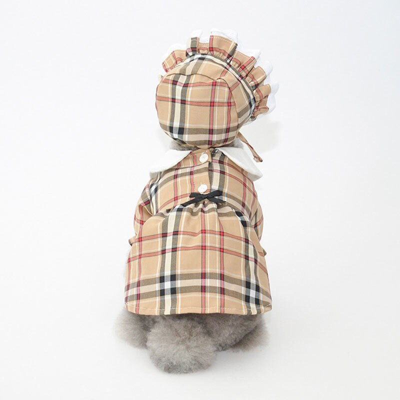 Ruuduline koeramüts väikestele keskmistele koertele Puuvillatriibulised lemmikloomatooted Vaba aeg õues koerte aksessuaarid Luksuslik kassipeo müts Dropshipping