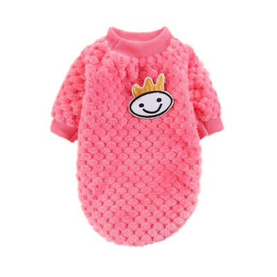 Zimné oblečenie pre psov s kreslenými postavičkami, teplý sveter pre malých yorkshirských psov, oblečenie pre domáce zvieratá, kabát, oblečenie pre mačky a šteniatka, mäkký kostým pre domáce zvieratá