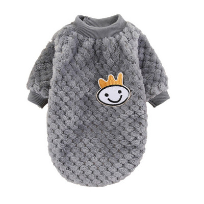 Zimné oblečenie pre psov s kreslenými postavičkami, teplý sveter pre malých yorkshirských psov, oblečenie pre domáce zvieratá, kabát, oblečenie pre mačky a šteniatka, mäkký kostým pre domáce zvieratá