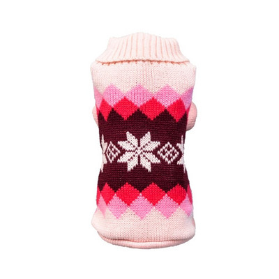 Haine de iarnă pentru pisici de desene animate, pentru câini, pulover cald de Crăciun pentru chihuahua, animal de companie, haine pentru pisici, haine pentru tricotat, croșetat