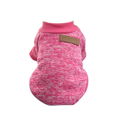 Megztinis augintiniams šunims Klasikiniai šilti rūbai šuniui Šuniuko striukė Kailis Minkšti žieminiai drabužiai mažiems vidutiniams šunims Drabužiai katėms