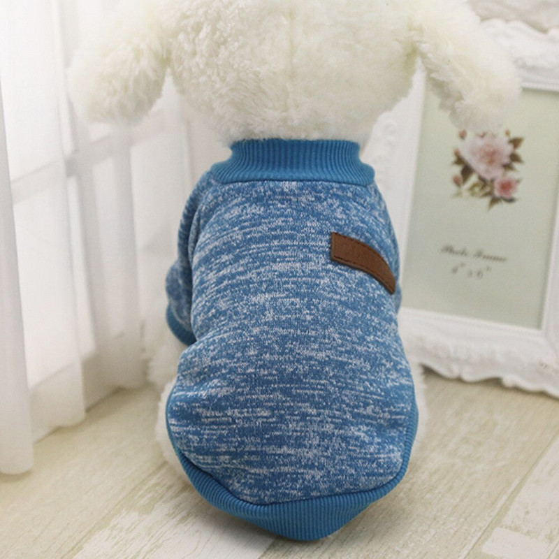 Megztinis augintiniams šunims Klasikiniai šilti rūbai šuniui Šuniuko striukė Kailis Minkšti žieminiai drabužiai mažiems vidutiniams šunims Drabužiai katėms